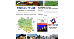 Desktop Screenshot of noclegi-relax.com